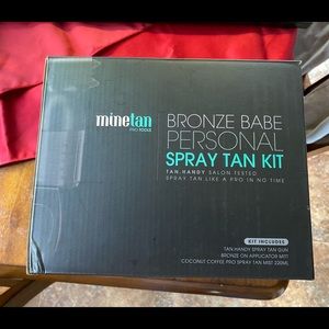 Minetan Bronze Babe Personal Spray Tan Kit